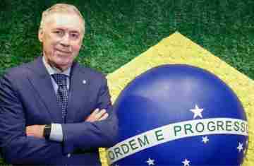 CBF anuncia ampliação de contrato com técnico Carlo Ancelotti